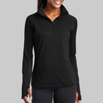 Ladies Sport Wick ® Stretch 1/2 Zip Pullover