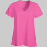 Ladies Nano T ® Cotton V Neck T Shirt