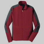 Colorblock Microfleece Jacket