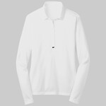 Golf Ladies Long Sleeve Dri FIT Stretch Tech Polo