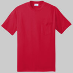 Tall 50/50 Cotton/Poly T Shirt with Pocket