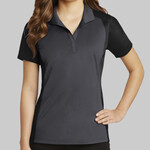 Ladies Colorblock Micropique Sport Wick ® Polo