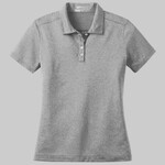 Ladies Dri FIT Heather Polo