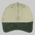 Two Tone Pigment Dyed Cap
