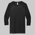 Unisex 3/4 Sleeve Baseball Tee