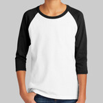 Heavy Cotton  Youth 3/4 Sleeve Raglan T Shirt