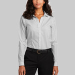 Ladies Open Ground Check Non Iron Shirt